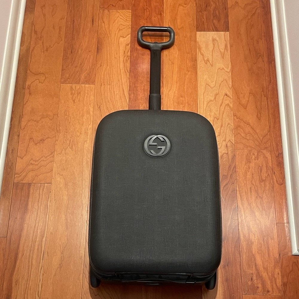 Gucci Black Carry-On Roller Bag